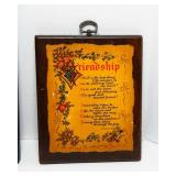 Set of 5 Small Decorative Plaques with Sayings