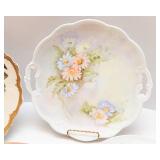 Variety of Floral Plates