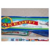 Take Off! The World Edition Game that Teaches Geography 1987 with Box