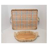 Set of Two Trays