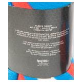 University of Kansas Jayhawks Team Spirit Fleece Throws – Set of 4, New