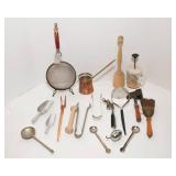 Collection of Vintage Kitchen Utensils