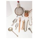 Collection of Vintage Kitchen Utensils