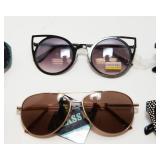 10 Brand New Pairs of Sunglasses