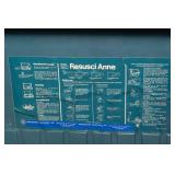 Vintage Resusci Anne & Resusci Baby CPR Training Dolls