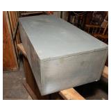 Vintage Metal Industrial Cabinet – 34" x 17" x 10.75"