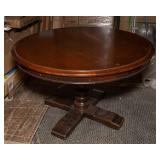 Vintage Round Dining Table – 48" Diameter