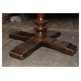 Vintage Round Dining Table – 48" Diameter