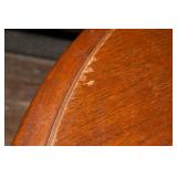 Vintage Round Dining Table – 48" Diameter