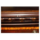 Faux Wood Ornate Dresser – 5 Drawers