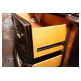 Faux Wood Ornate Dresser – 5 Drawers