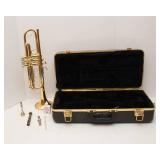 Soloist Trumpet Model 243676 with Case – Missing One Finger Button