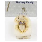 FENTON The Nativity "The Holy Family" First Edition Signature Pieces with Original Box.