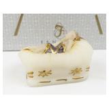 FENTON The Nativity "The Holy Family" First Edition Signature Pieces with Original Box.
