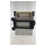 Used Large Aluminum Equipment Protective Case with Combination Locks