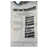 1967-68 Mustang Left Hand Complete Remote Mirror by Pro Products