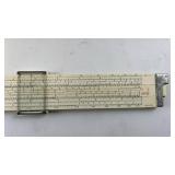 Vintage K&E Slide Rule with Case and Instruction Manual
