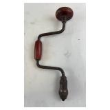 Vintage Stanley No.966 8-Inch Hand Crank Drill