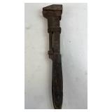 Vintage Heavy-Duty Adjustable Pipe Wrench