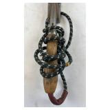 Set of 2 Vintage Electric Soldering Irons with Wooden Handles