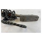 Set of 2 Vintage Electric Soldering Irons with Wooden Handles