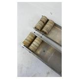 Pair of Vintage Appliance Roller Load Bearing Tracks