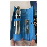 40-Piece 1/4 and 3/8 Drive Ratchet Socket Set with Accessories