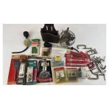 Assorted Vintage Hand Tools and Hardware Bundle Lot