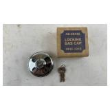 Vintage FORD Locking Gas Cap 48-18416 with Keys for 1932-1948 Vehicles