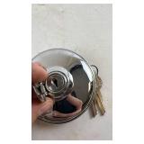 Vintage FORD Locking Gas Cap 48-18416 with Keys for 1932-1948 Vehicles
