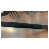 Set of 4 Vintage Yard Tools Including Shovels and Pickaxe