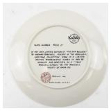 The Ship Builder by Norman Rockwell Limited Edition Plate