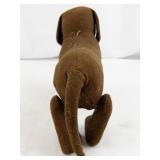 Antique Trippel Trappel Dachshund on Wheels Felt Toy