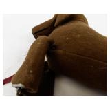 Antique Trippel Trappel Dachshund on Wheels Felt Toy