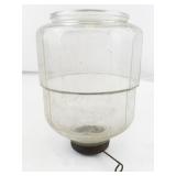 Antique Glass Dispenser Jar with Dispensing Lid