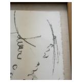 ORIGINAL ***Anthony Caro*** Signed Charcoal Figure Drawing 1986 #8/86