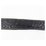 Vintage Nichols Stallion .45 Mark II Cap Gun with Engraved Leather Holster