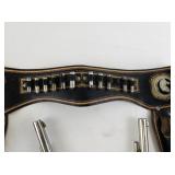 Vintage Hubley Cowboy Revolver Toy Set with Twin Holsters