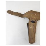 Vintage Hubley Cowboy Revolver Toy Set with Twin Holsters