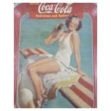 1939 Coca-Cola Metal Advertising Serving Tray