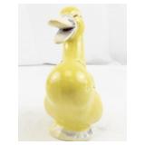 Vintage Yellow Ceramic Duck Figurine
