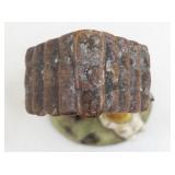 Early Goebel Hummel Figurine Angel at Wayside Shrine with Mandolin