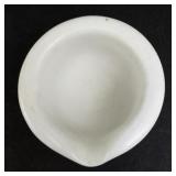 Vintage COORS White Porcelain Mortar with Pouring Lip. Size 0.