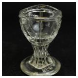 Antique 1937 Glass Eye Wash Cup with Eye Design