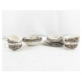 Johnson Bros. Olde English Countryside Set of 19 Dinnerware