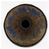 Vintage Wooden Spool with Metal Edges