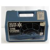 Used Quik Grip Tire Chains with Case - Stock No. 1850