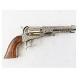 Vintage Pioneer Cap Gun Revolver with Leather Holster