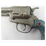 Vintage Hubley Texan Jr. Cap Gun with Engraved Details