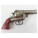 Vintage 4" BANG-O Cap Gun Toy with Red Handle